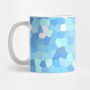 Beautiful Blue Mosaic Mug